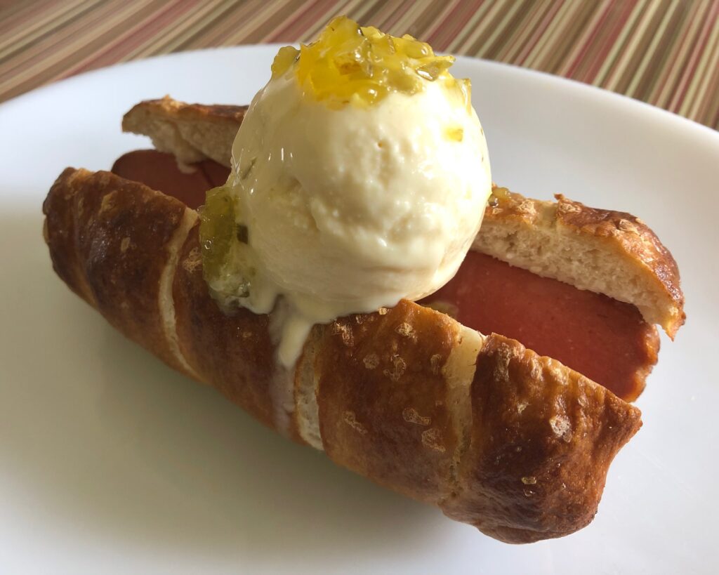 pretzel dog split